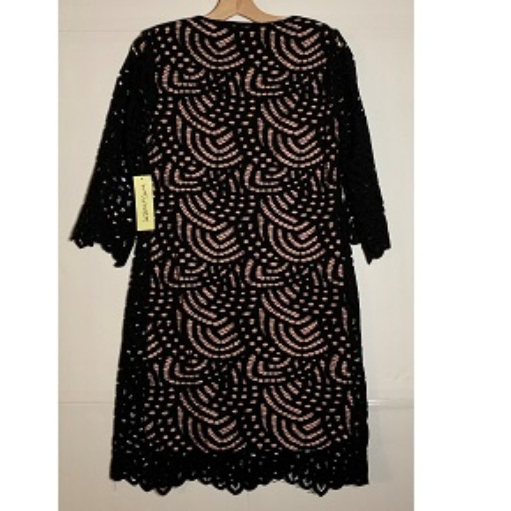 TACERA Black Lace Dress - Picture 4 of 7